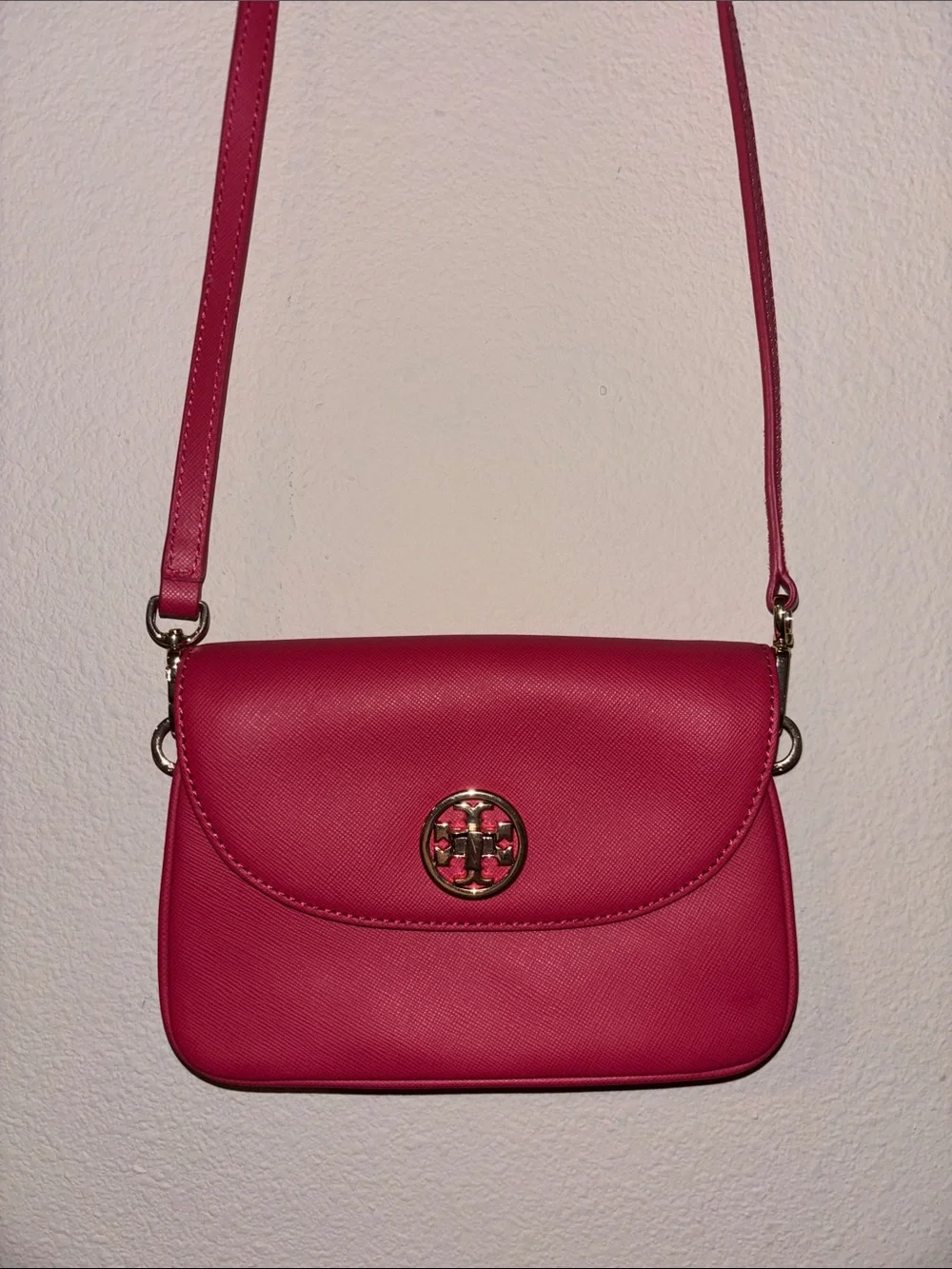 Tory Burch Robinson leather cross body bag